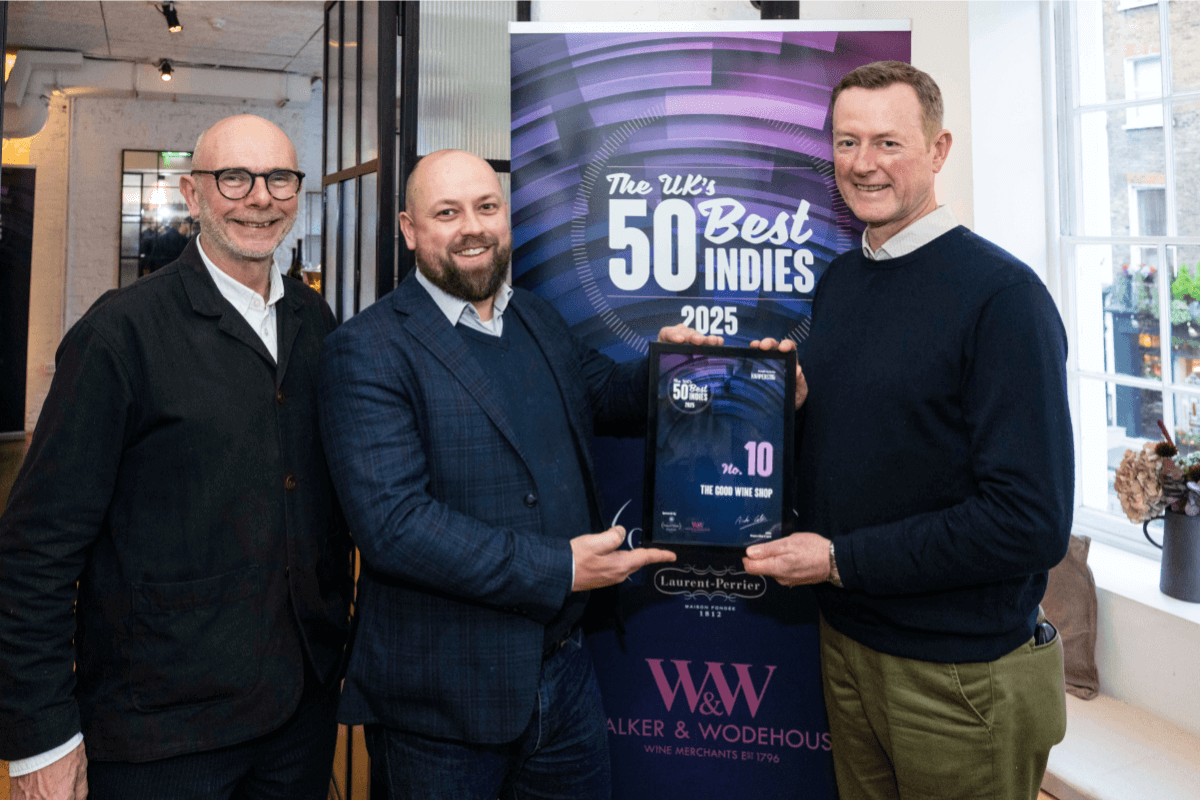 The Good Wine Shop Makes the Top 10 in Harpers’ "UK's Best 50 Independent Wine Retailers 2025"