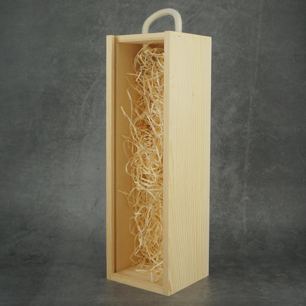 Pine Gift Box 1 Bottle The Good Wine Shop
