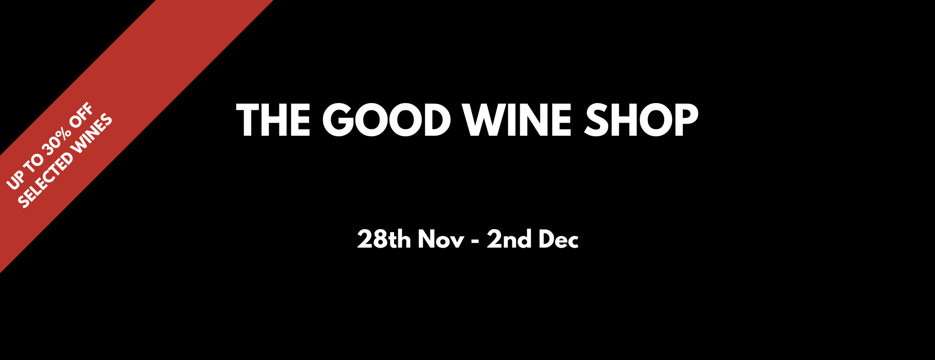 Black Friday Wine Deals