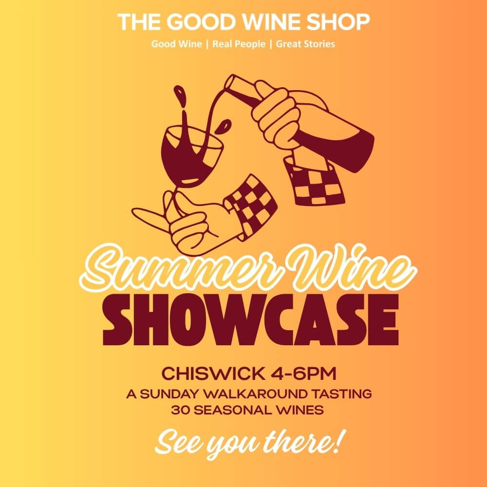 Summer Wine Showcase at Chiswick: 4-6pm Sunday 24th May 2026