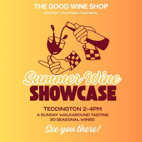 Summer Wine Showcase at Teddington: 2-4pm Sunday 7th June 2026