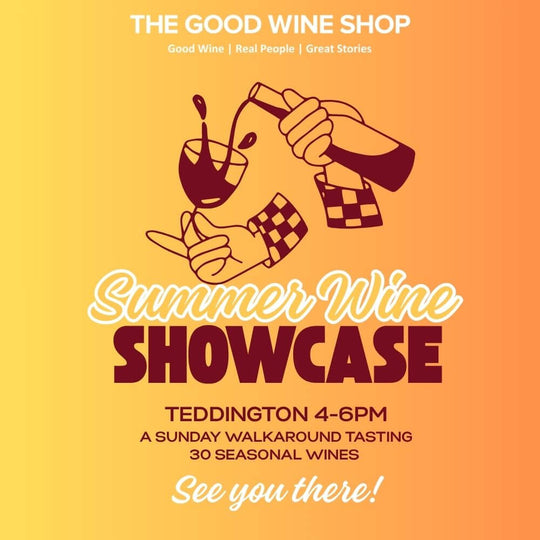 Summer Wine Showcase at Teddington: 4-6pm Sunday 7th June 2026