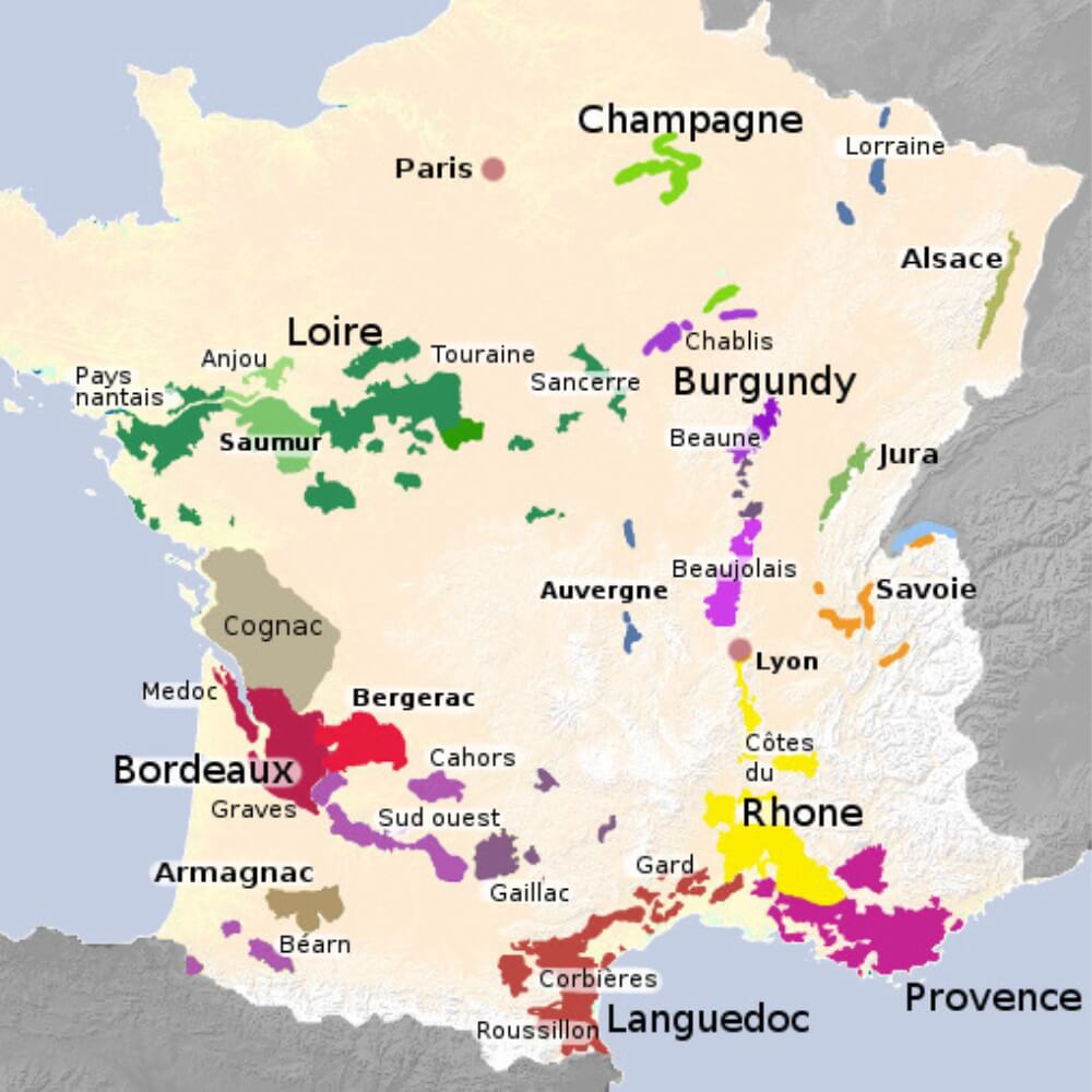 Beyond Bordeaux and Burgundy -the joys of France&#39;s regional wines - Teddington Wednesday 17th April