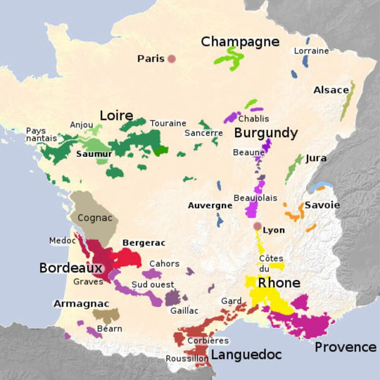 Beyond Bordeaux and Burgundy -the joys of France's regional wines - Teddington Wednesday 17th April