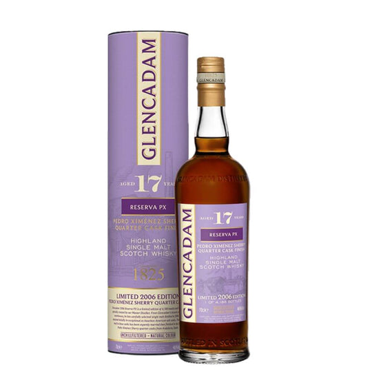 Glencadam PX Sherry Quarter Cask Finish 17yo 70cl