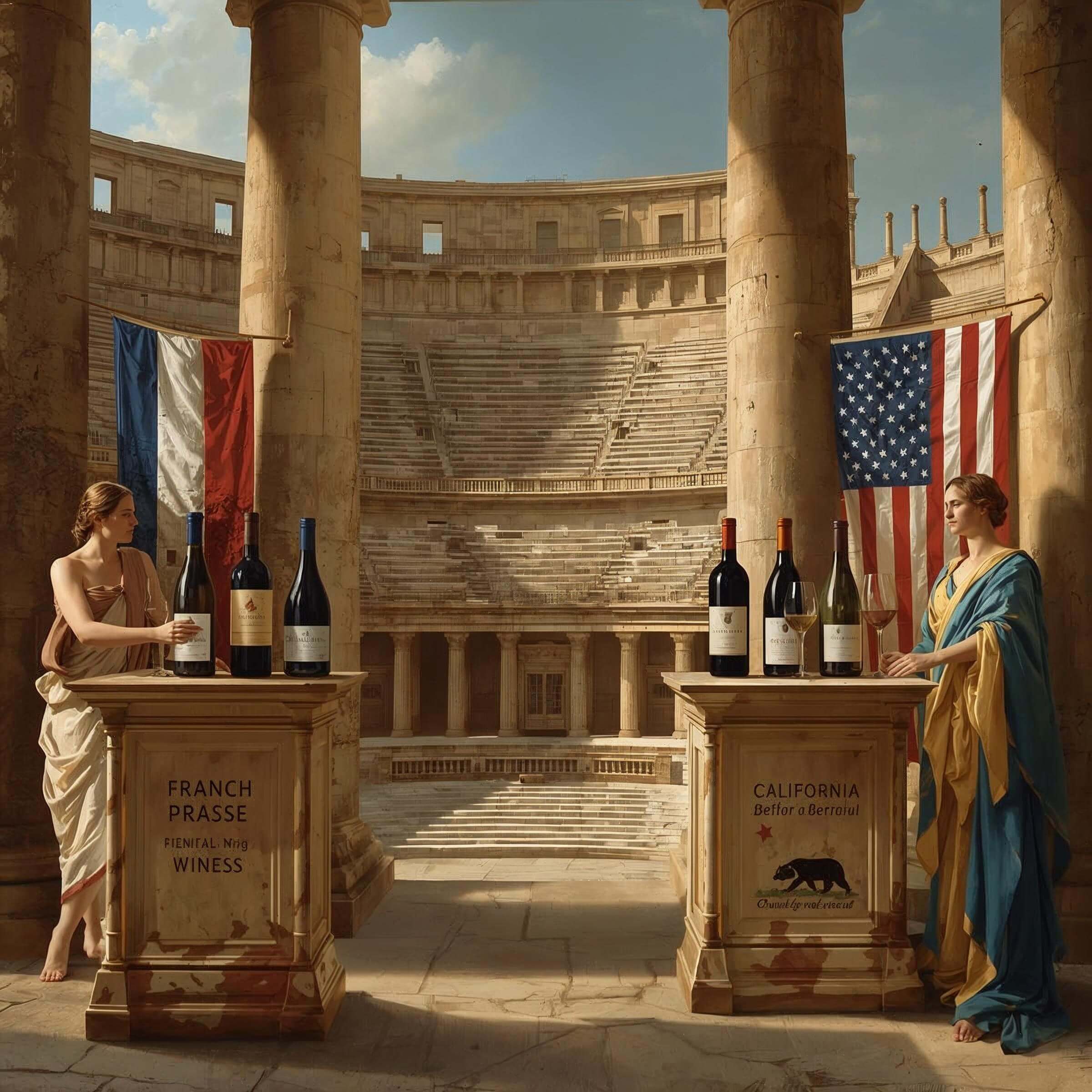 Judgement of Chiswick - France vs California - Chiswick Thursday 19th March