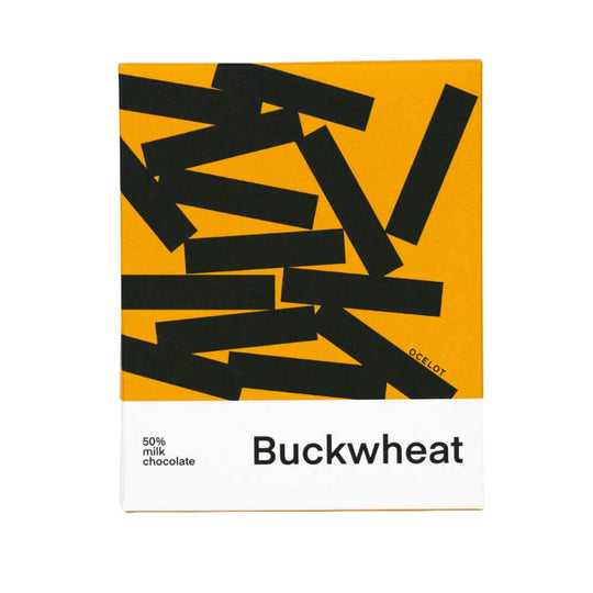 Ocelot Chocolate Bar- Buckwheat 70g