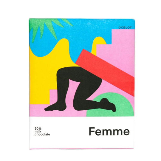 Ocelot Chocolate Bar- Femme 70g