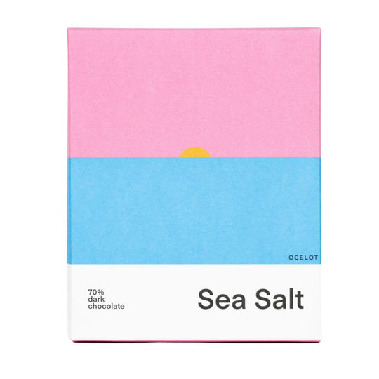 Ocelot Chocolate Bar- Sea Salt 70g