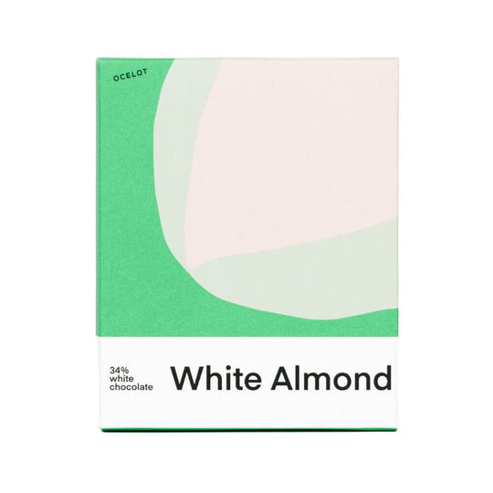 Ocelot Chocolate Bar- White Almond