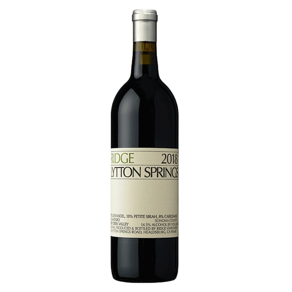 Ridge Vineyards, Lytton Springs 2018