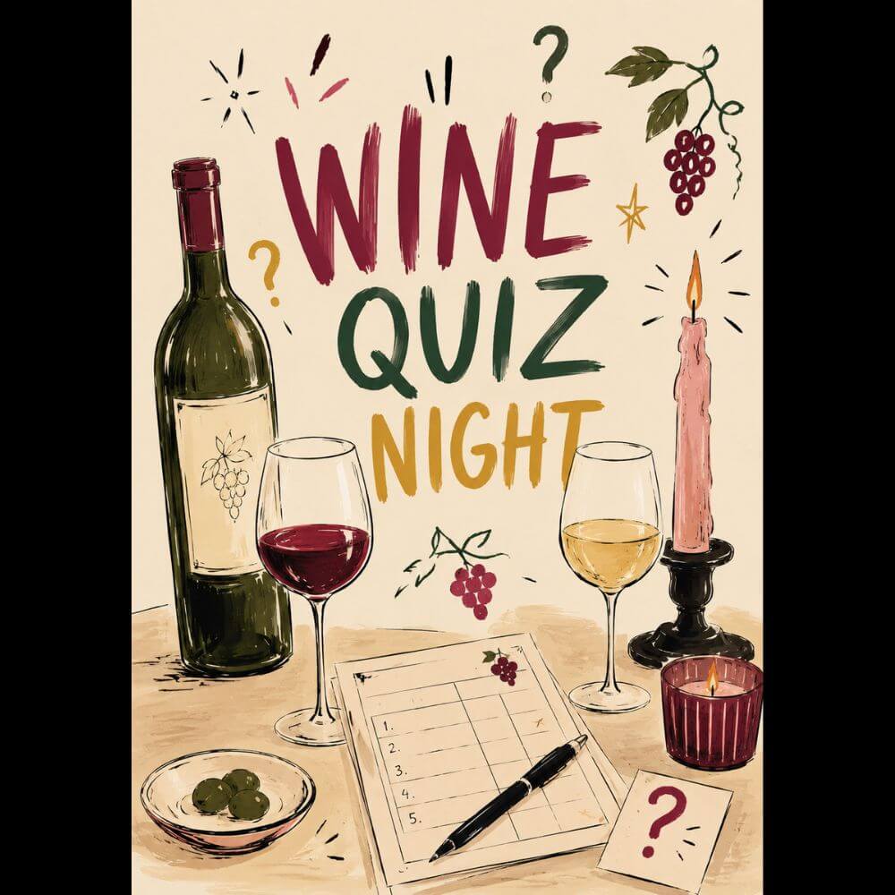 Wine Bar Quiz Night - Richmond Hill Thursday 24th Sept 2026