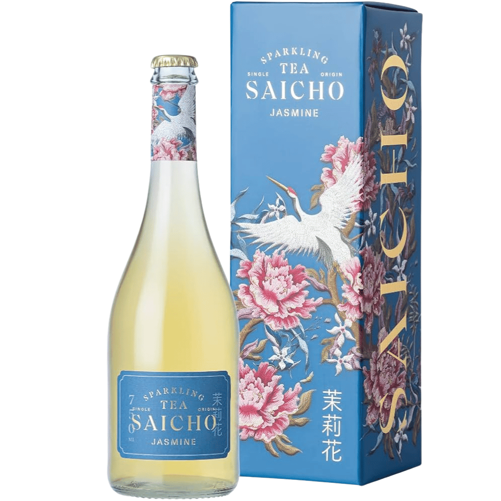 Saicho Sparkling Jasmine Tea &amp; Gift box 750ml