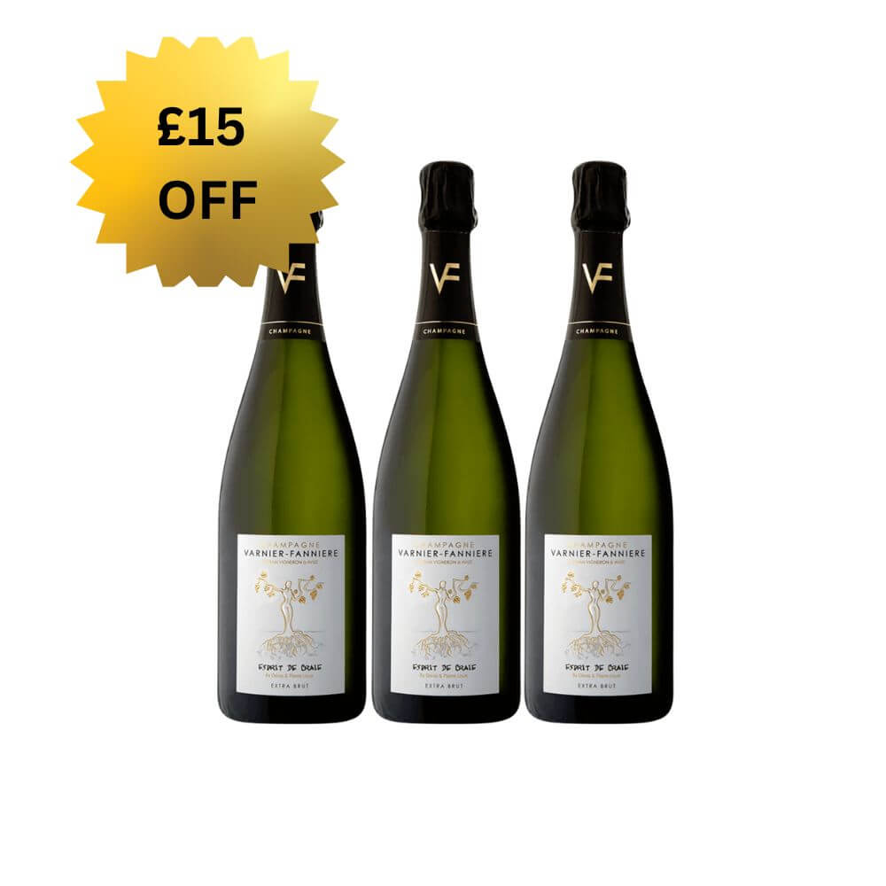 Champagne Varnier-Fanniere, Esprit de Craie Extra Brut Avize Grand Cru NV - PRE-ORDER (Set of 3)