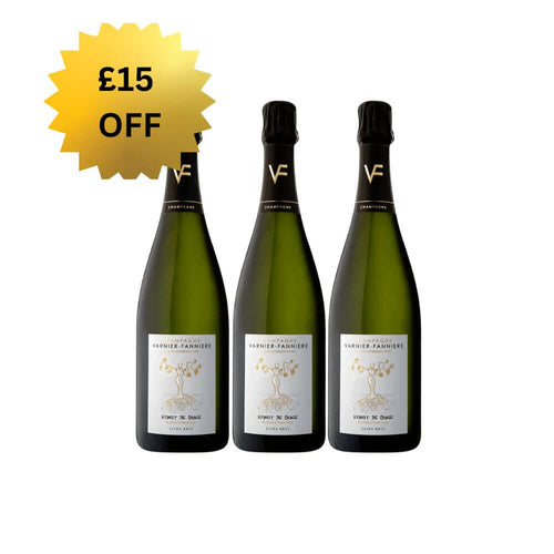 Champagne Varnier-Fanniere, Esprit de Craie Extra Brut Avize Grand Cru NV - PRE-ORDER (Set of 3)