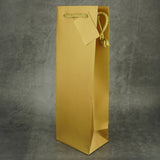 Bottle Gift Bag - Gold