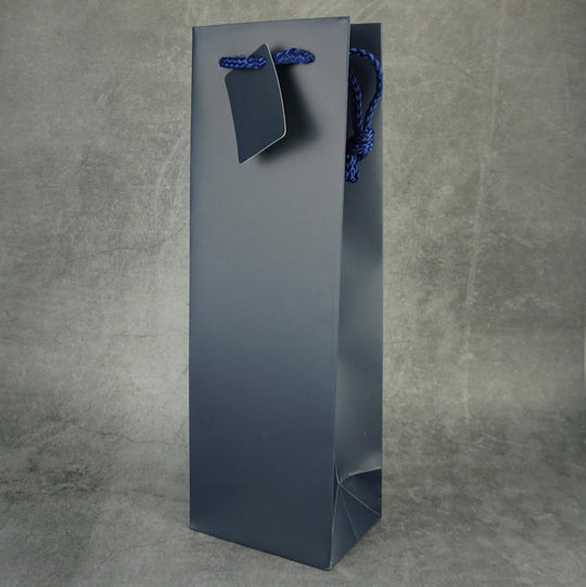 Bottle Gift Bag - Navy Blue