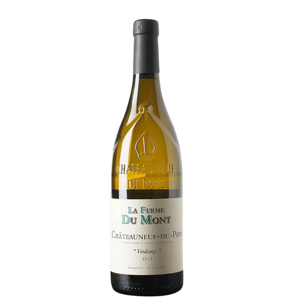La Ferme du Mont, ChateauneufduPape Blanc Vendange The Good Wine Shop