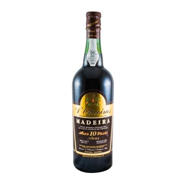 DOliveiras 10 Year Old Medium Dry Madeira - Wine