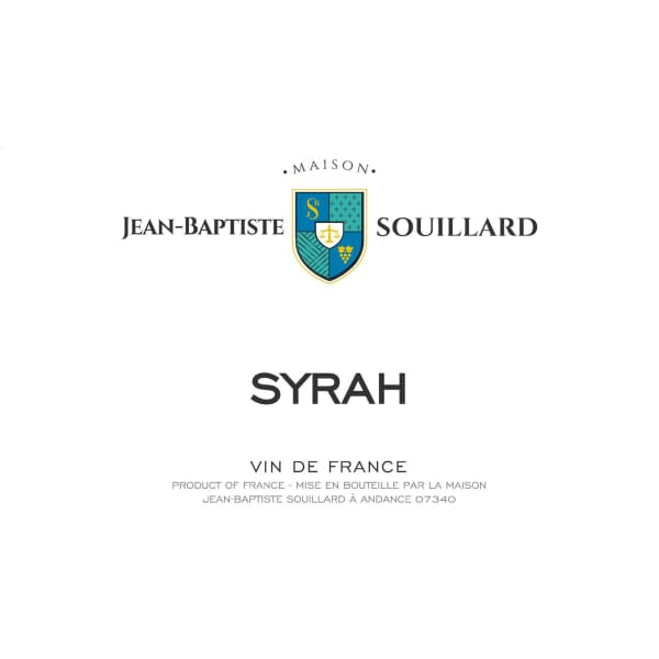 Jean-Baptiste Souillard Syrah 2017 - Wine