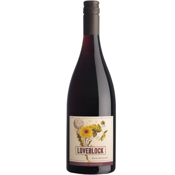 Love Block Pinot Noir Central Otago 2016 - Wine